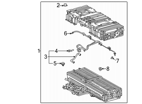 2021 Toyota Highlander Battery Wire Diagram for G92X2-48050