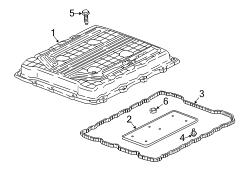 2021 Chevrolet Camaro Engine Appearance Cover Engine Cover Diagram for 12689364