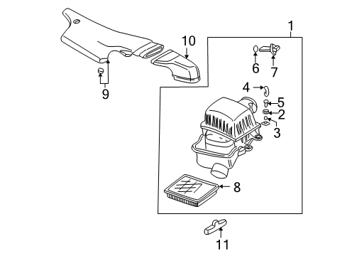 2006 BMW M3 Powertrain Control Suction Hood Diagram for 13717830100