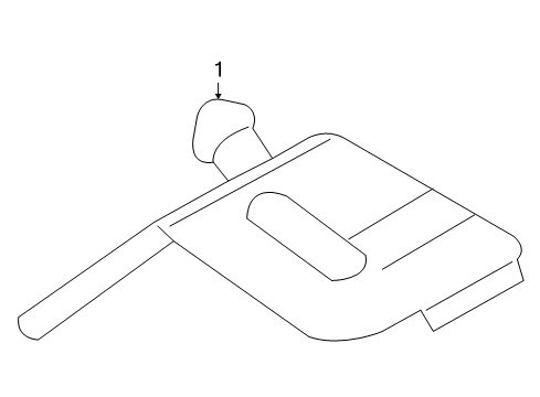 2011 Hyundai Azera Navigation System Gps Antenna Assembly-NAVI Diagram for 96555-3L050