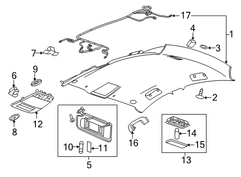 2013 Chevrolet Malibu Bulbs Back-Up Lamp Bulb Diagram for 13503403