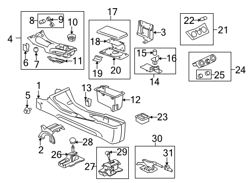 2010 Mitsubishi Eclipse Switches Switch-Door Lamp Diagram for 8608A145