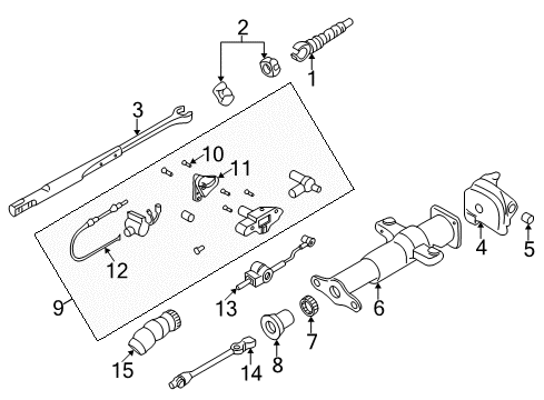 2001 GMC Savana 2500 Shaft & Internal Components Bearing, Steering Shaft Lower Diagram for 26002086