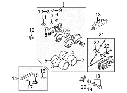 2006 Chevrolet Aveo Switches Headlamp Switch Diagram for 96540683