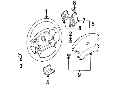 2002 Infiniti G20 Cruise Control System Controller Assy-ASCD Diagram for 18930-7J115