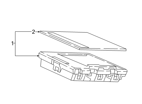 2018 Honda Accord Electrical Components Charger Unit, Wireless Diagram for 39570-TVA-A01