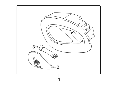 2003 Ford Excursion Interior Lamps Overhead Lamp Diagram for F85Z-13A701-AAH