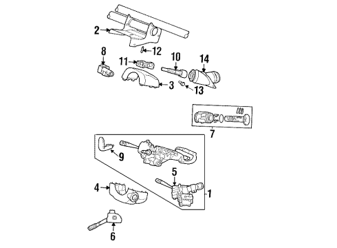 2000 Chrysler LHS Switches Module-IMMOBILIZER Diagram for 4602273AD