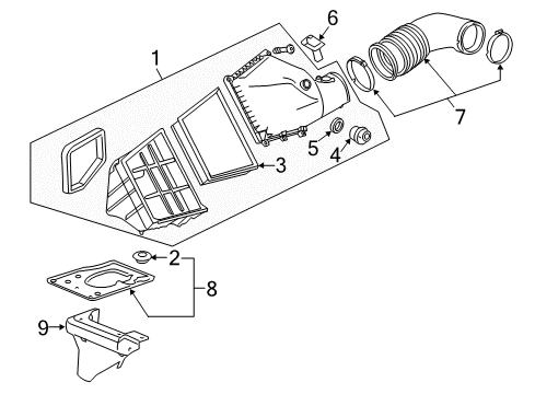 2012 Chevrolet Silverado 2500 HD Powertrain Control Indicator Diagram for 20847796