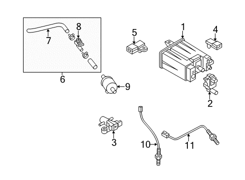 2012 Infiniti M56 Powertrain Control Blank Engine Control Module Diagram for 23703-1MU0A