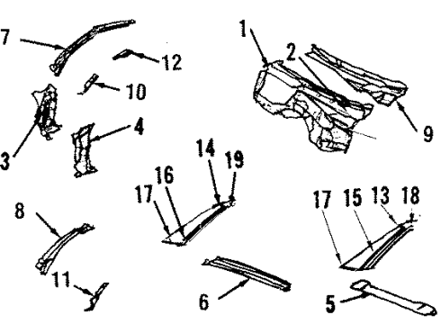 2021 Ford F-350 Super Duty P/S Pump & Hoses, Steering Gear & Linkage Power Steering Cooler Diagram for HC3Z-3D746-E