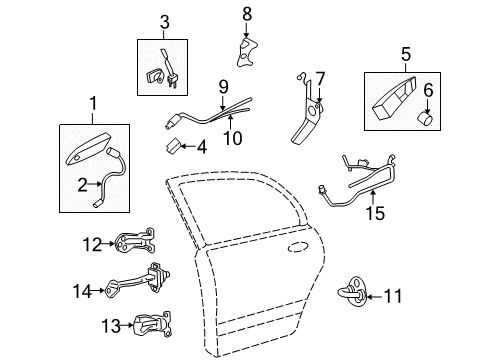 2008 Kia Optima Front Door Switch Assembly-Door Unlock Diagram for 957622G000