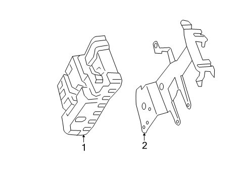 2015 Ford Edge Controls - Instruments & Gauges Body Control Module Diagram for FU5Z-15604-A