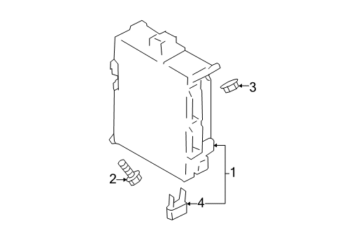 2015 Scion FR-S Fuse & Relay Junction Block Diagram for SU003-02419