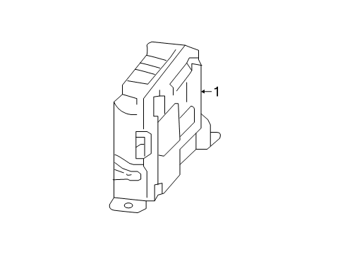 2017 Kia Sorento Electrical Components Module Assembly-Inverter Diagram for 95100C6000