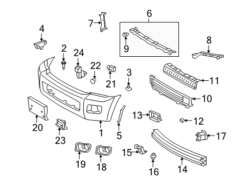 2013 Toyota Sequoia Automatic Temperature Controls Extension Diagram for 52025-0C010