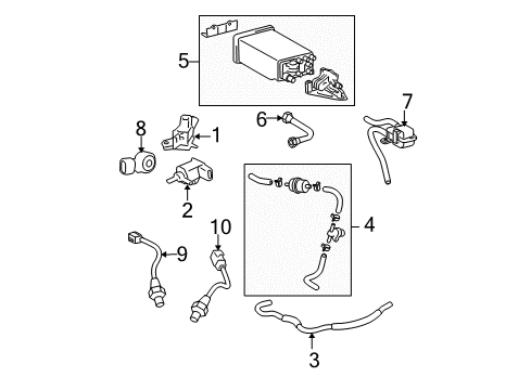 Diagram for 2008 Toyota Tacoma Powertrain Control 