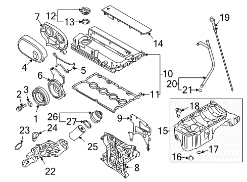  Element-Air Cleaner Diagram for 25199248