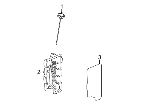 2009 Chevrolet Traverse Transaxle Parts Seal Kit, Automatic Transmission Service (Overhaul) Diagram for 24276287