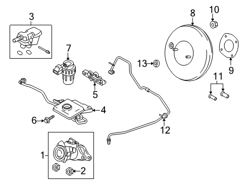 2012 Ford Transit Connect Dash Panel Components Fluid Level Sensor Diagram for 2T1Z-2C251-A