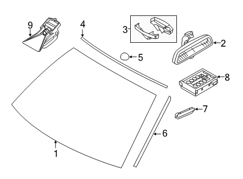 2018 BMW X4 Automatic Temperature Controls Xauc Sensor Diagram for 64116826347