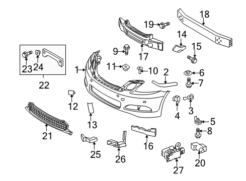 2010 Lexus GS350 Automatic Temperature Controls Duct Sub-Assy, Cool Air Intake, No.3 Diagram for 53209-30290