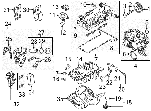 2016 BMW 328d Filters Air Filter Diagram for 13718511668