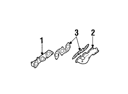  Gasket-Intake B Diagram for A4033-30P02