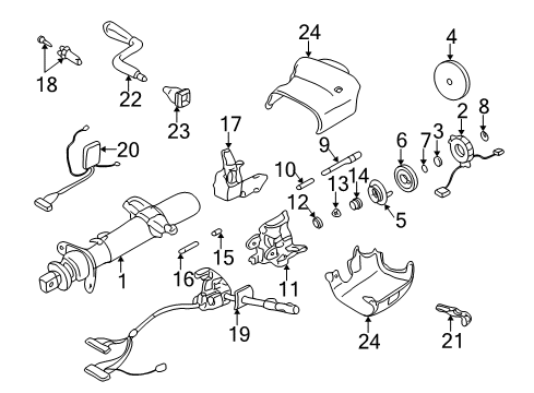 2002 GMC Yukon XL 1500 Switches Switch Asm, Back Up Lamp Diagram for 12479776