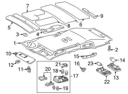 2012 Lexus CT200h Bulbs Lower Beam Bulb Diagram for 90981-13085