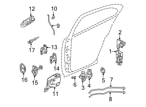 2001 Pontiac Grand Am Switches Hazard Switch Diagram for 10359039