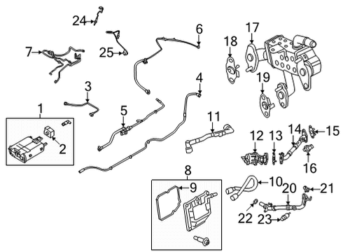 2021 Ford Bronco Sport Powertrain Control Manifold Absolute Pressure Sensor Sensor Diagram for KX7Z-9F479-A