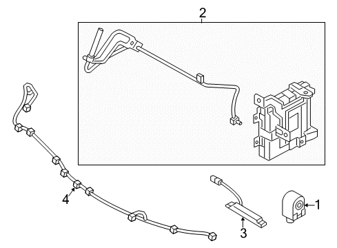 2012 Hyundai Elantra Electrical Components Module Assembly-Smart Key Diagram for 95480-3X124