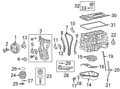 2011 Toyota Sienna Filters Guide Tube Diagram for 11452-0V010