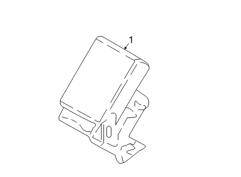 2021 Lincoln Navigator Electrical Components Control Module Diagram for JL7Z-13K198-C