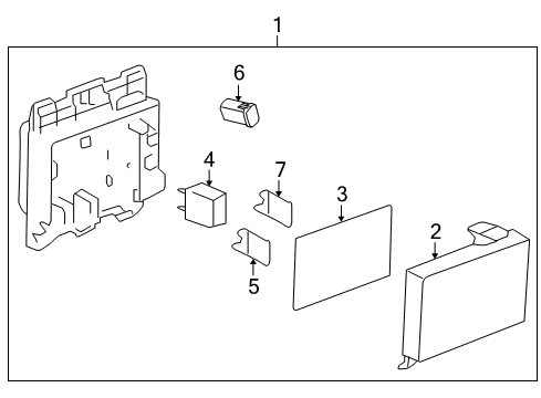 2007 Saturn Aura Window Defroster Junction Block Diagram for 25807175