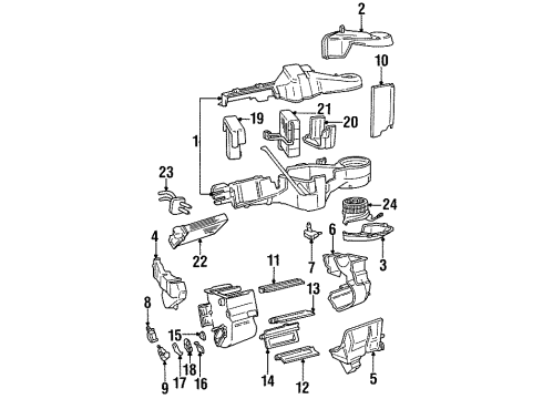 2000 Dodge Caravan Air Conditioner RECEIVER/DRIER Assembly, w/Tube, w/O-Rings Diagram for 4682592