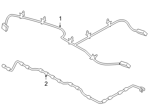 2006 Infiniti QX56 Antenna & Radio Feeder-Antenna Diagram for 28243-7S000