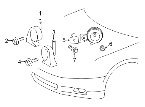 2016 Lexus ES300h Anti-Theft Components Immobilizer Code Computer Diagram for 89784-30070