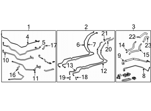 2021 Toyota Sienna Auxiliary Heater & A/C SERVO SUB-ASSY, DAMP Diagram for 87106-0E190
