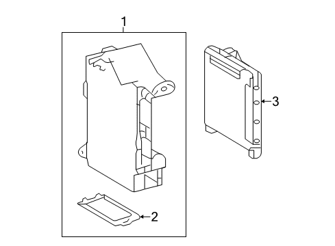 2017 Toyota Camry Fuse & Relay Multiplex Module Diagram for 89220-06190