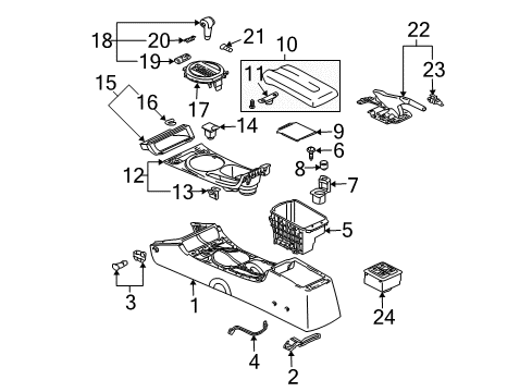 2008 Mitsubishi Galant Switches Switch-Stop Lamp Diagram for 8614A023