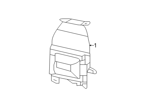 2015 Kia Optima Lane Departure Warning Unit Assembly-Bsd RH Diagram for 958212T000