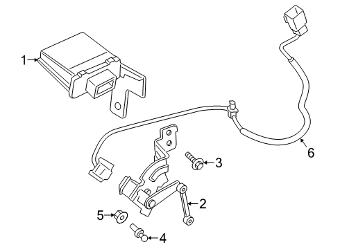 2019 Kia K900 Electrical Components Multi Fuse Diagram for 1898009410