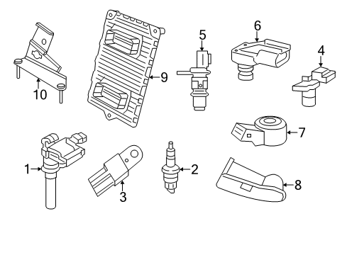 2014 Chrysler 300 Powertrain Control Plug Diagram for SP143877AB