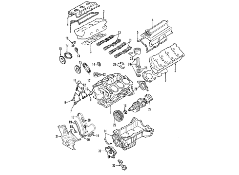 2010 Ford Edge Powertrain Control PCM Diagram for 7U7Z-12A650-HFARM