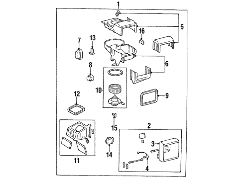 1995 Kia Sephia Air Conditioner Hose-Flexible-Low Diagram for 0K20B61460D