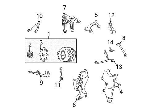 1993 Chevrolet Camaro Alternator Generator Asm-Remanufacture Cs144 Diagram for 10463446