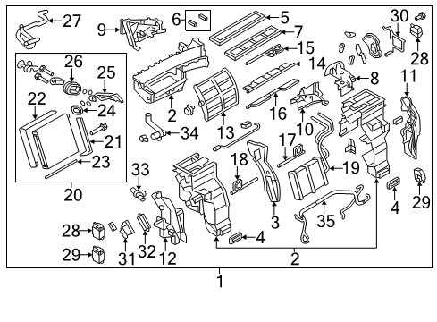 2011 Infiniti QX56 Air Conditioner Tank Assembly - Liquid Diagram for 92130-1LA0B