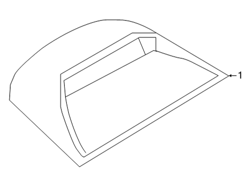 2020 Nissan Versa High Mount Lamps Stop Lamp Assembly-High Mounting Diagram for 26590-5EF0A